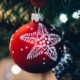A Christmas ornament