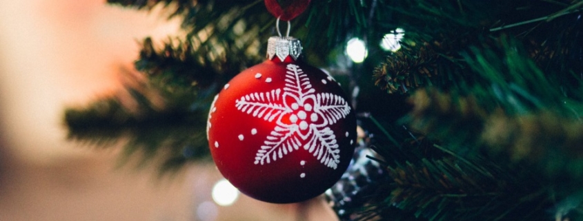 A Christmas ornament