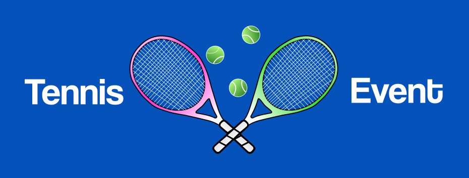 decorative Tennis Event banner