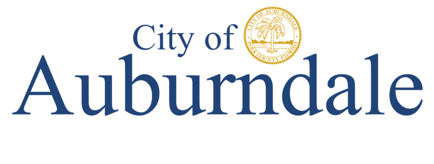 Logo of the City of Auburndale