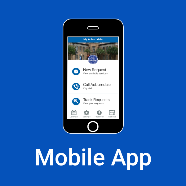 Link to My Auburndale Mobile App page